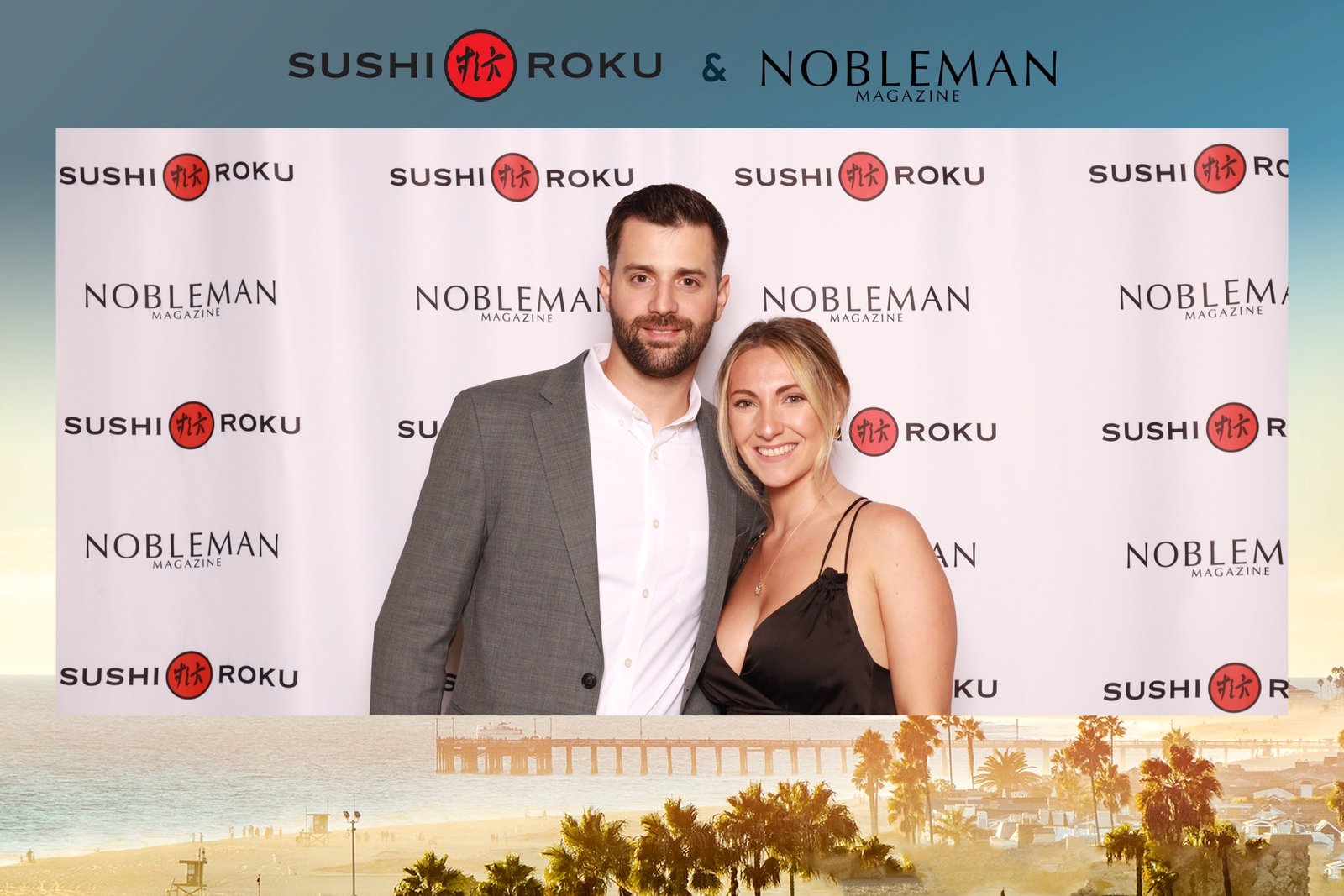 sushi roku newport beach event photo booth 00048