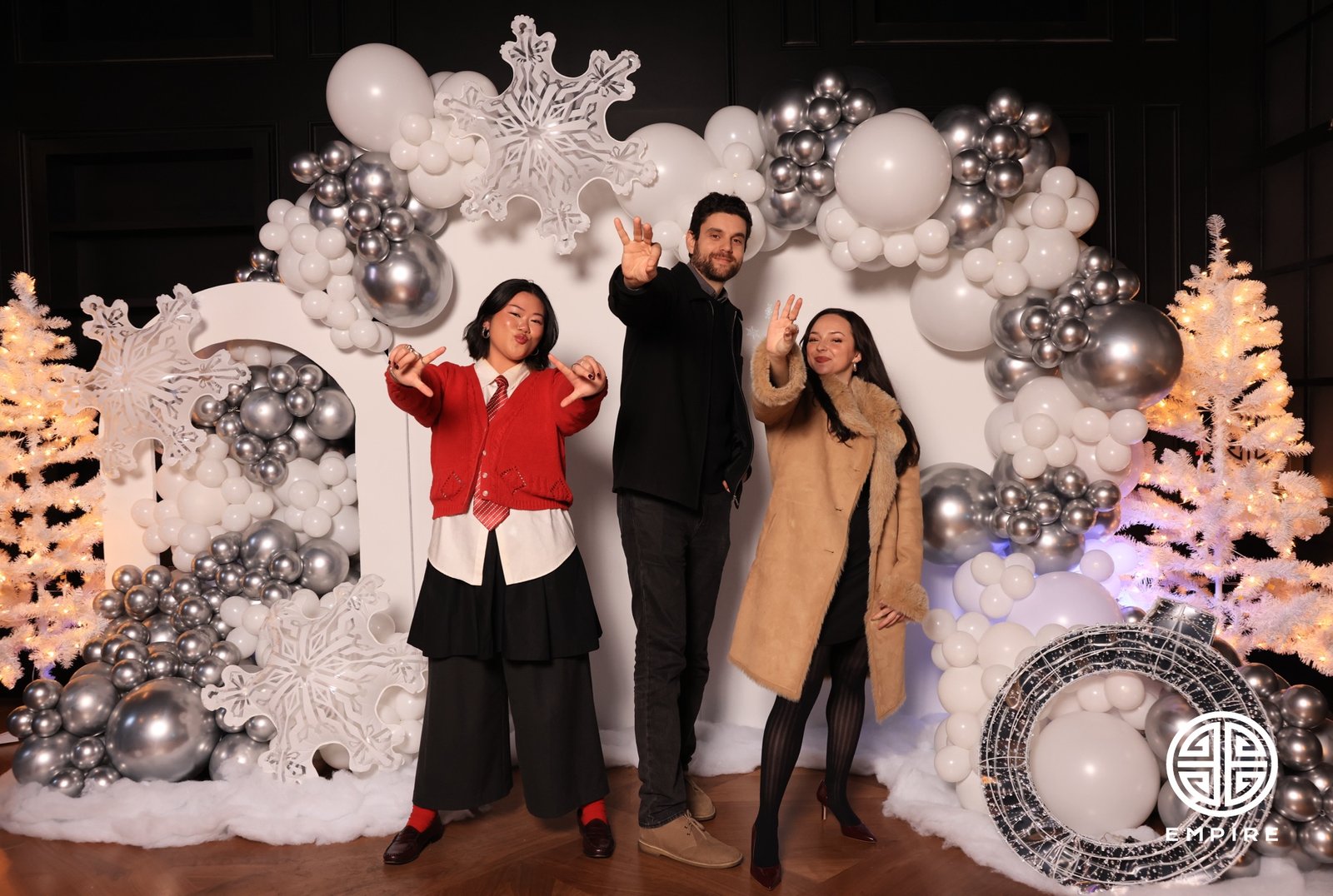 EMPIRE Records Holiday Party Photo Booth in San Francisco 19 Studio photo booth portrait from EMPIRE Records holiday event in San Francisco