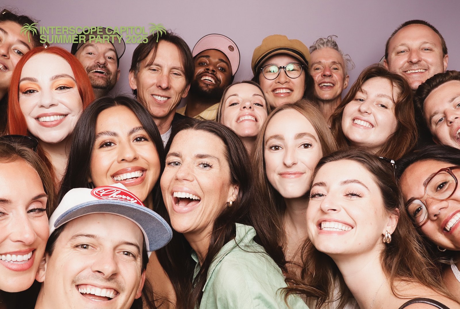 Interscope Capitol Records Summer Party 16 Branded photo booth overlay for the Interscope Summer Party