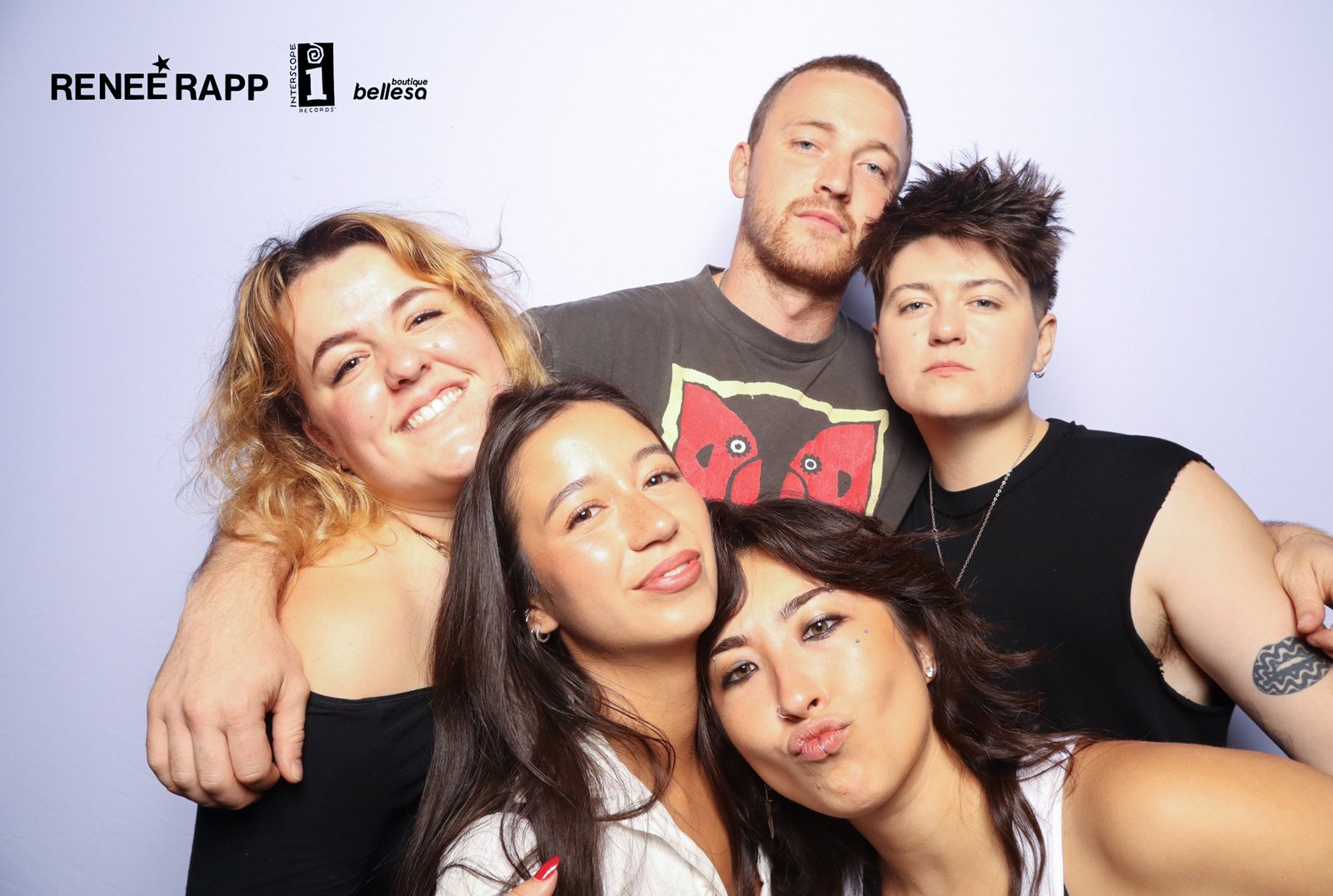 Reneé Rapp "Bite Me" Album Release Party 17 Interscope Capitol event guests at the Bite Me photo booth